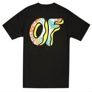ODD FUTURE AWESOME DONUT TEE OF 100% Cotton Short Sleeve Crewneck Black S